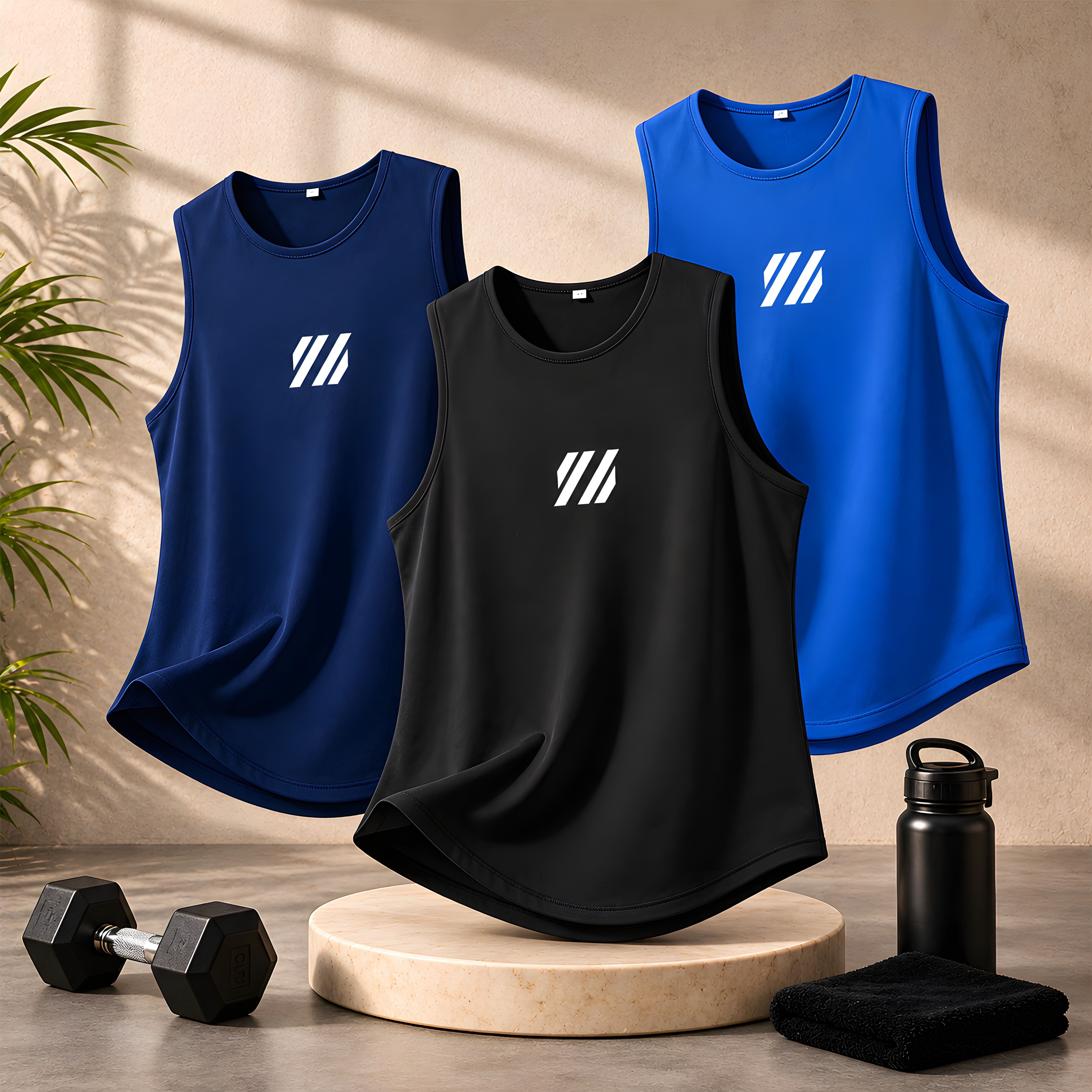 r rockin tees Pack of 3 Activewear Workout Vest, Running Vest, Sports Vest, Gym Vest, Casual Wear Men Vest-picture-21