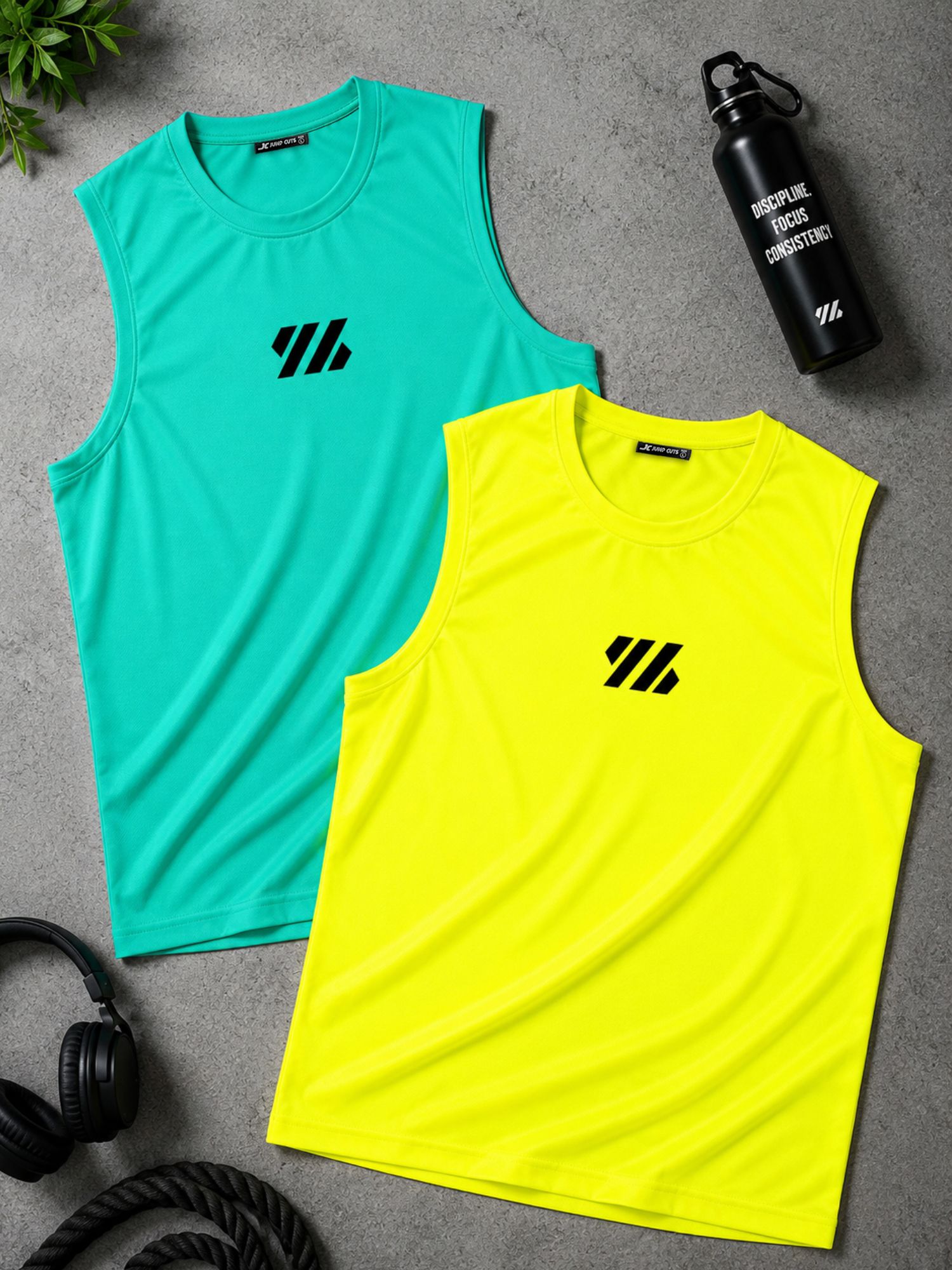 jump cuts Pack of 2 Mens Vest Men Vest-picture-34