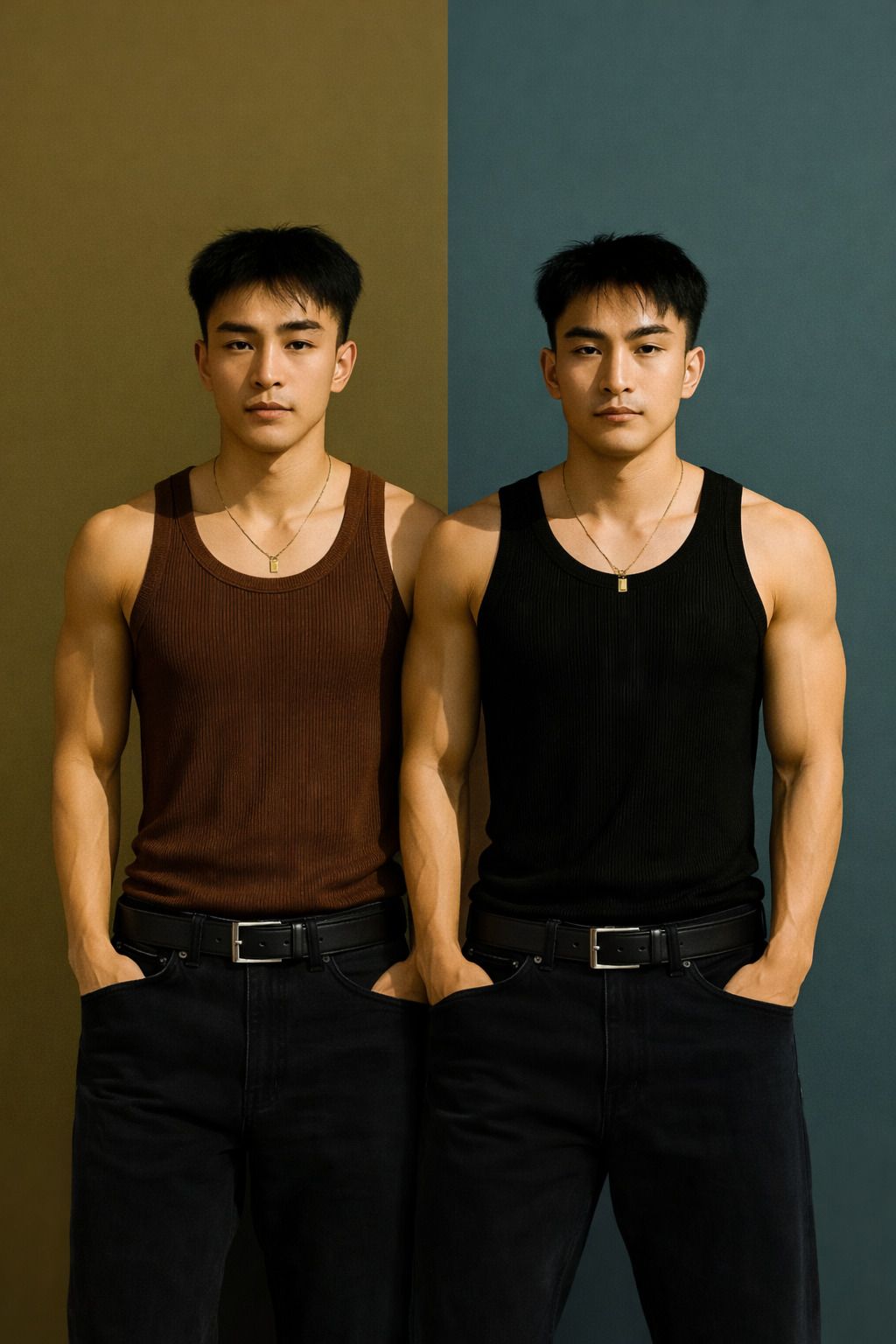 rockwell Pack of 2 Aero Anti - Bacterial Odour-free Super Stretchable Ribbed Cotton Vest For Men Men Vest-picture-25