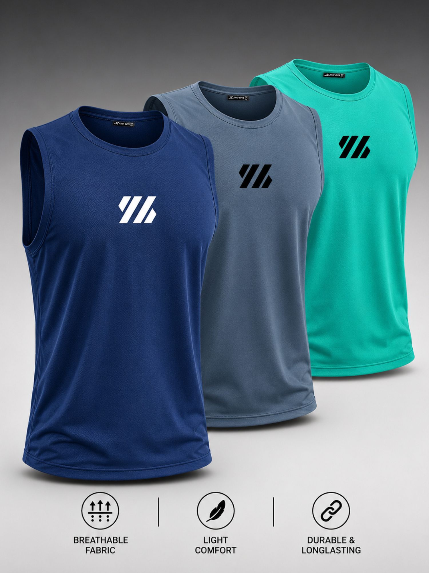 Pack of 3 Mens Vest Men Vest-image-28