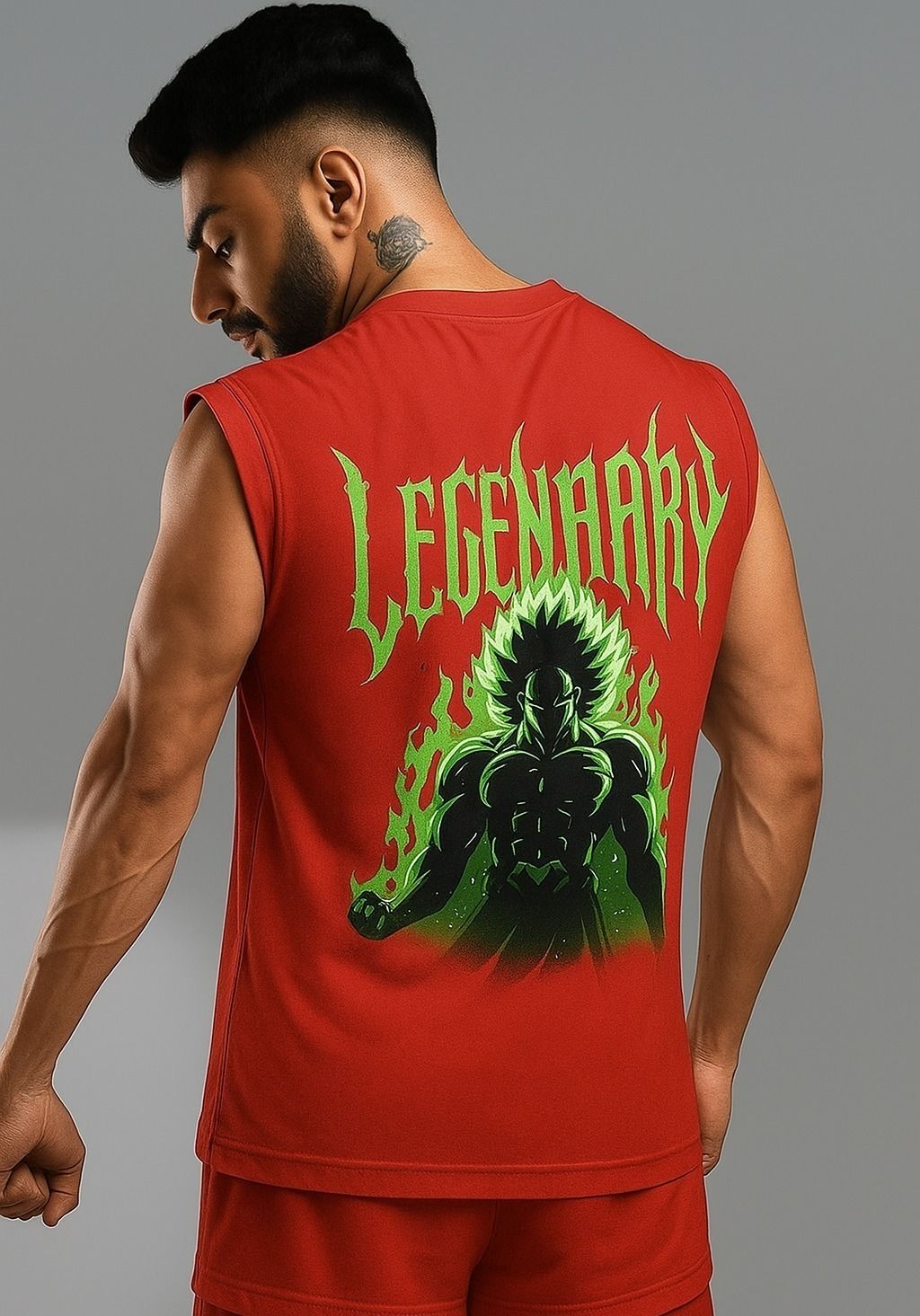 eragon fashion Gym Casual Printed Men Vest-picture-14