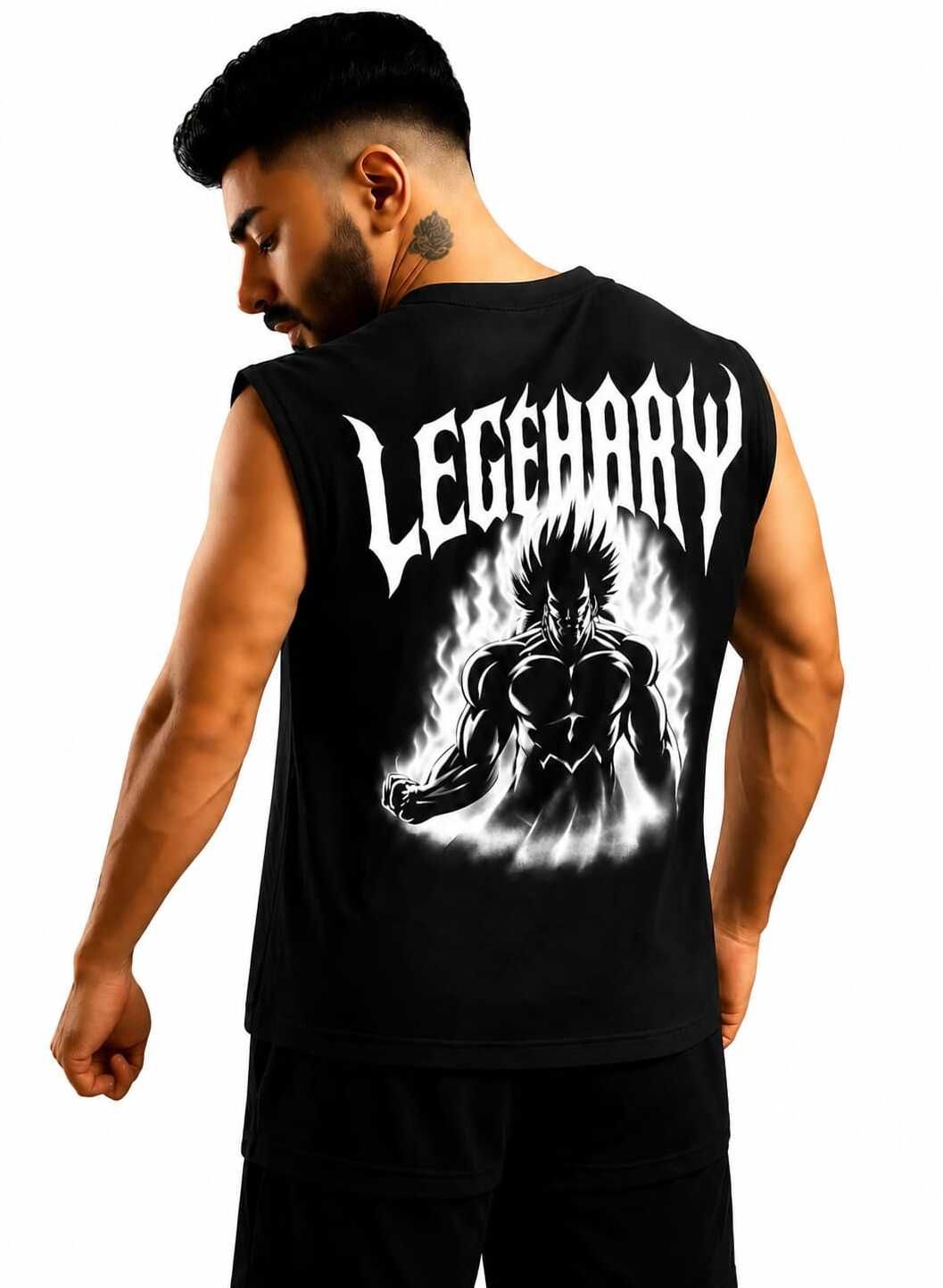eragon fashion Gym Casual Printed Men Vest-picture-19
