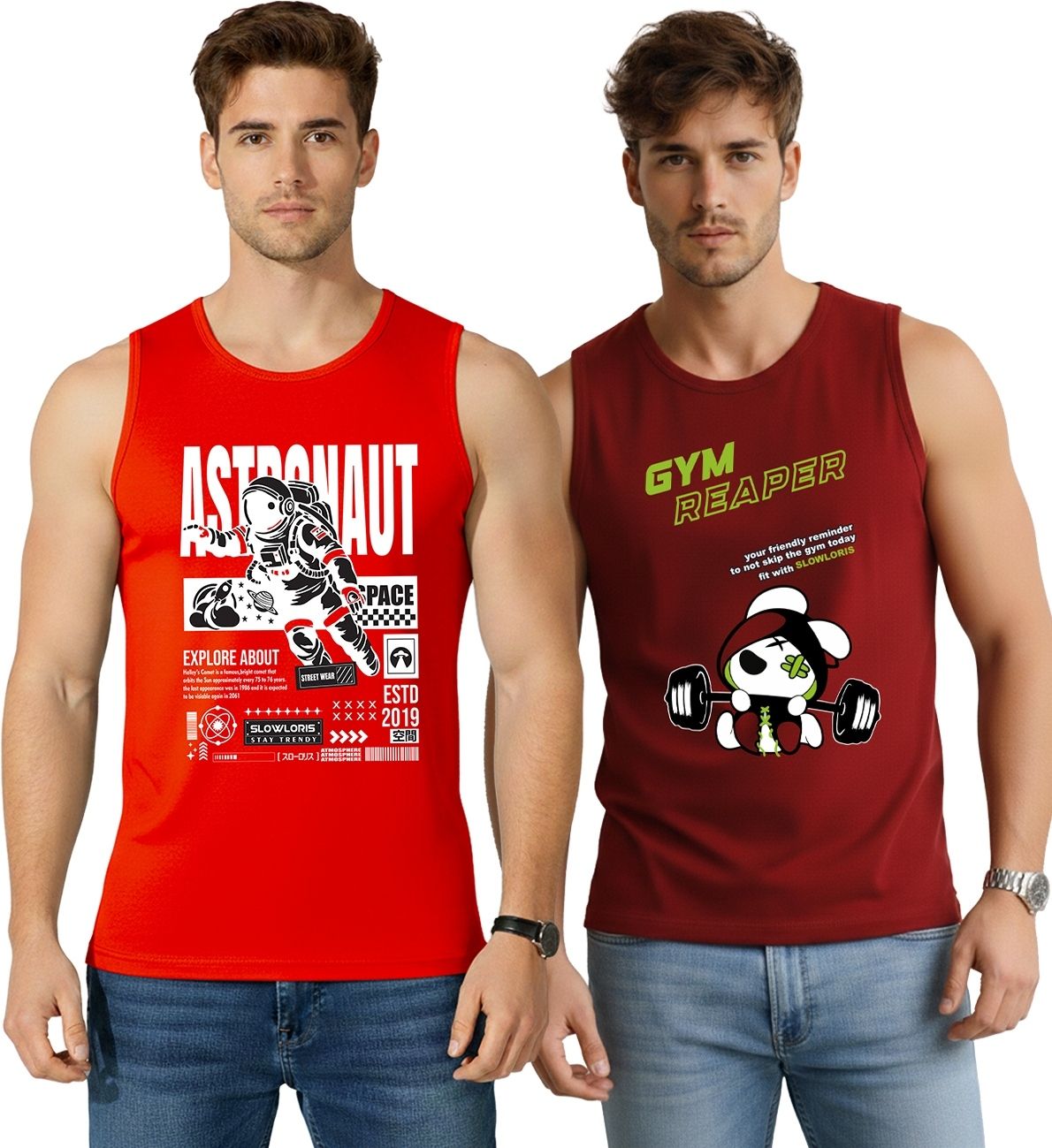 cryptic Pack of 2 Men Vest-picture-10