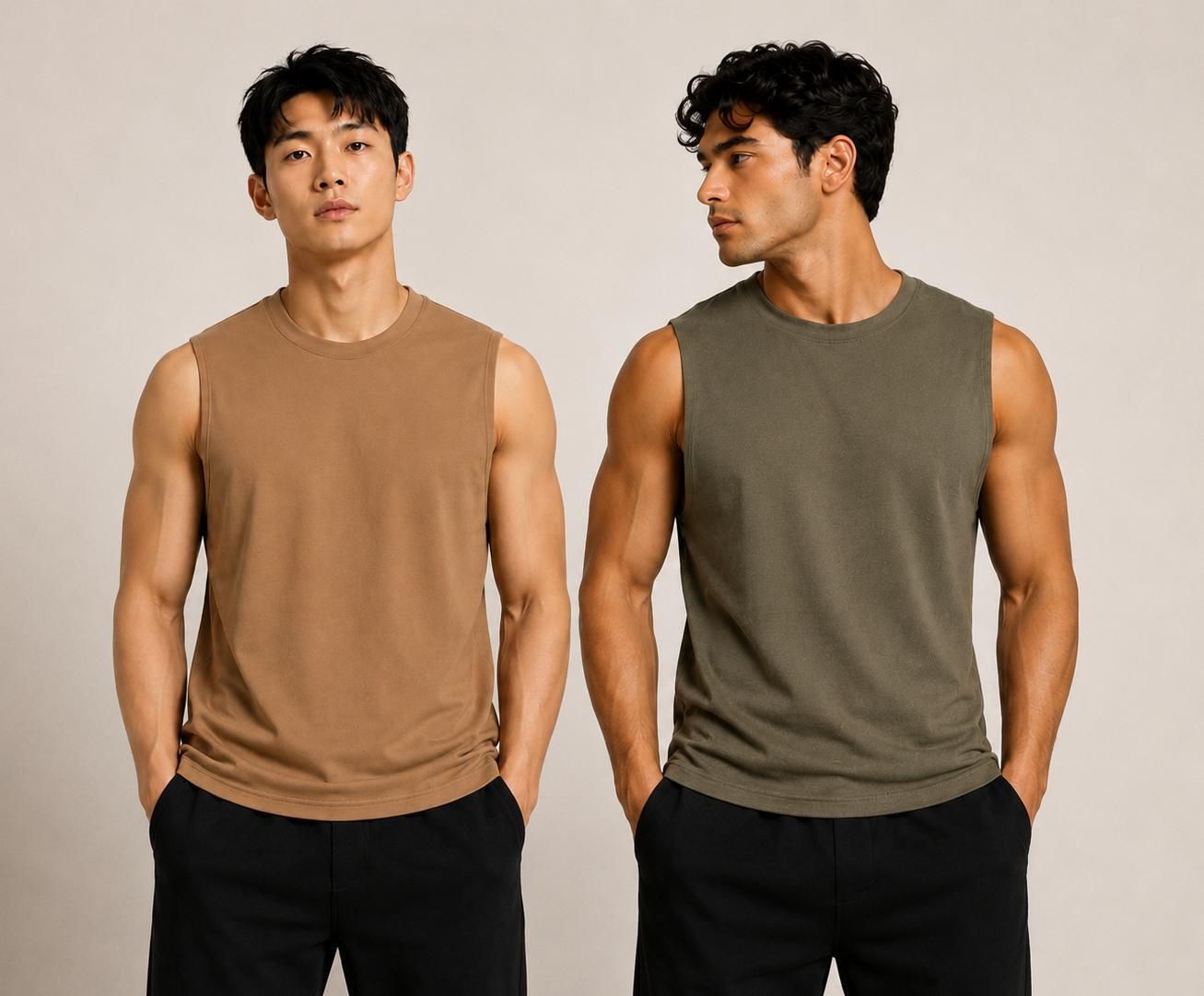 plek Pack of 2 Men Vest-picture-3