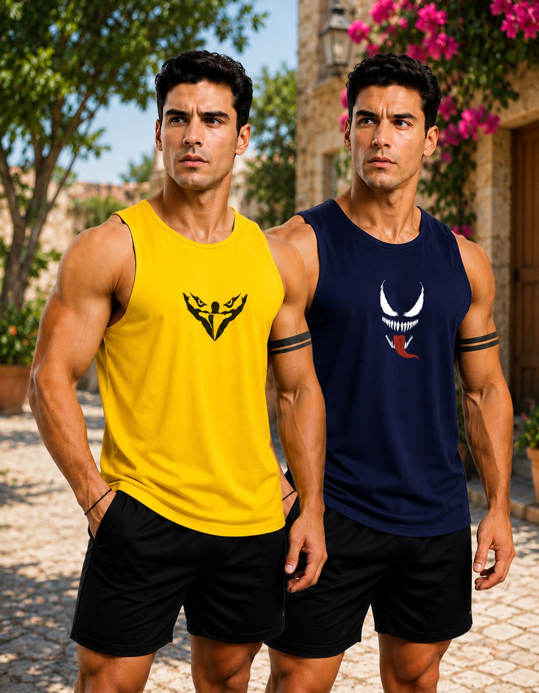 ips hosiery works Pack of 2 Men Vest-picture-22