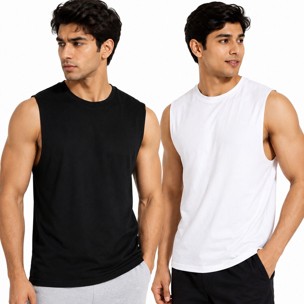craftora Pack of 2 Men Vest-picture-27