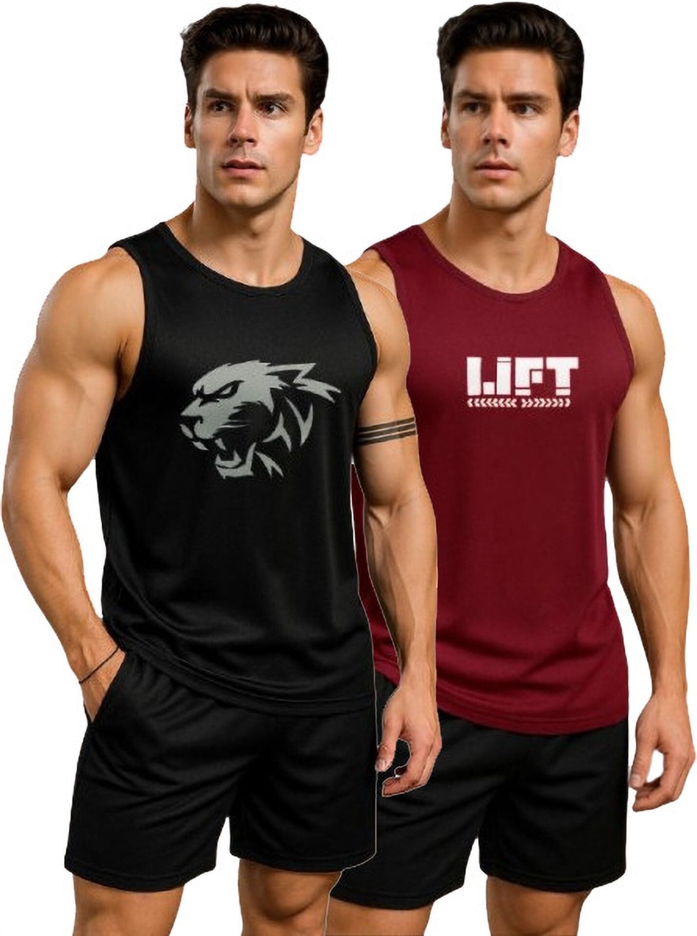 elite emporium apparel Pack of 2 Men's Vest Men Vest-picture-45