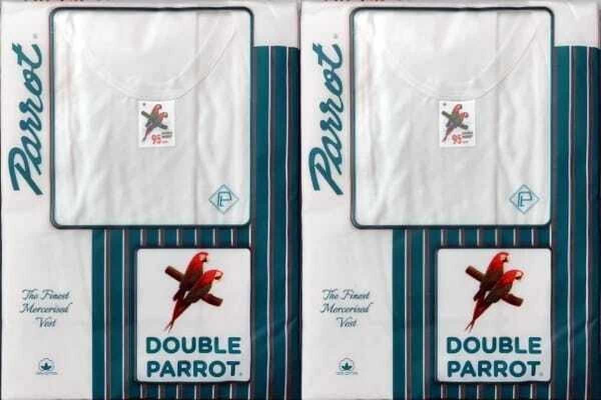 Pack of 2 Double Parrot Finest Mercerised Vest Men Vest-picture-10