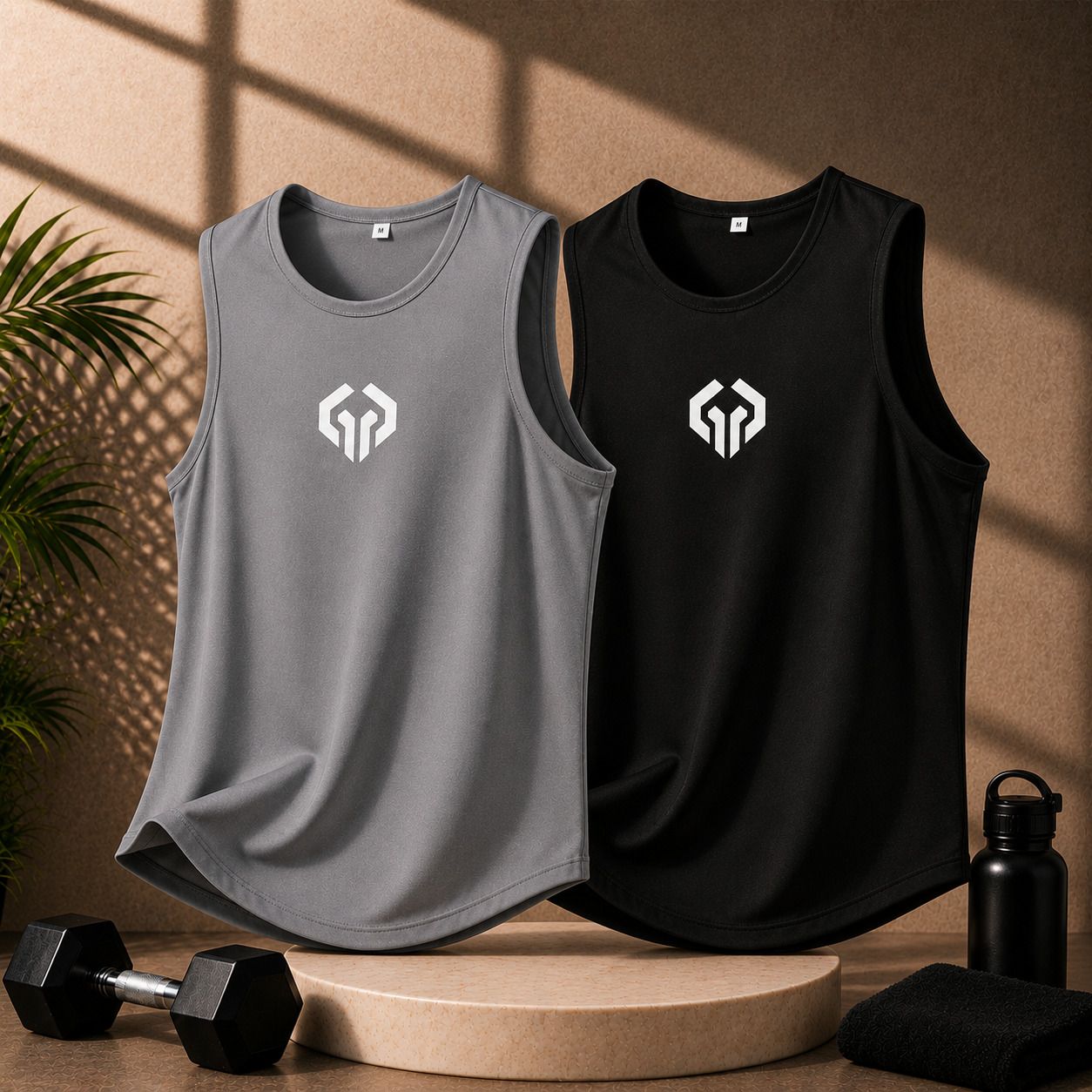 univaan Pack of 2 MuscleFlex Gym Men Vest-picture-25