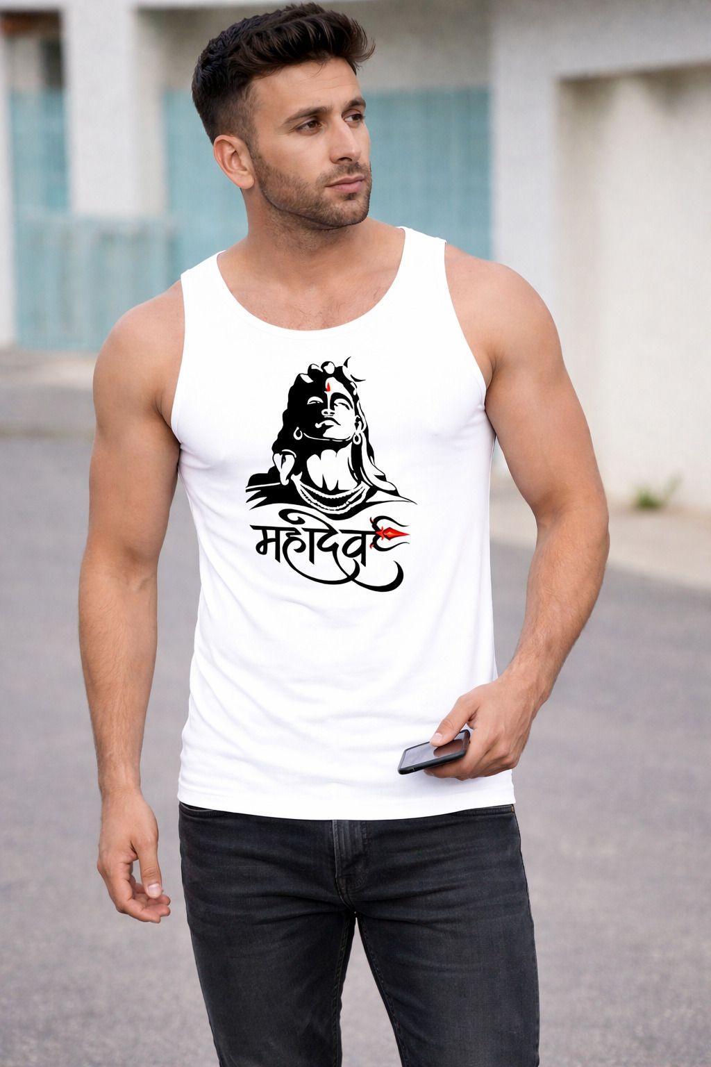 loveara BULL Men Vest-picture-36