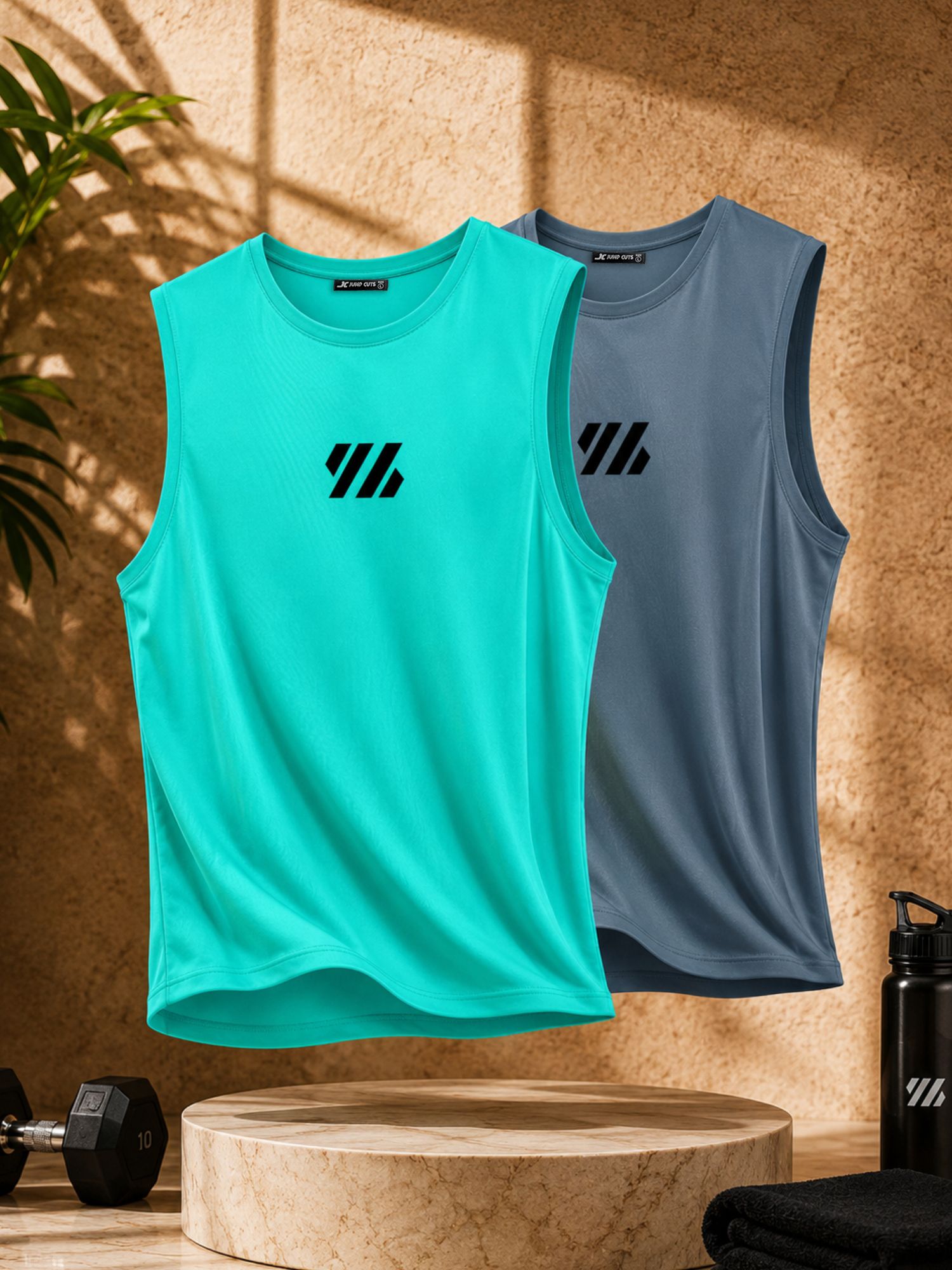 jump cuts Pack of 2 Mens Vest Men Vest-picture-26