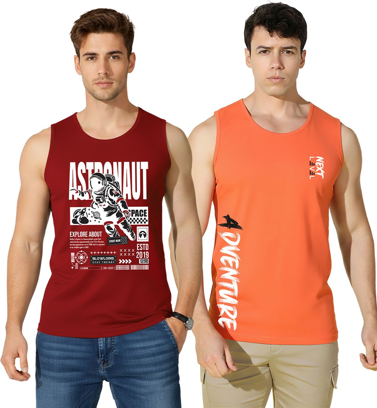 slowloris Pack of 2 Men Vest-picture-42