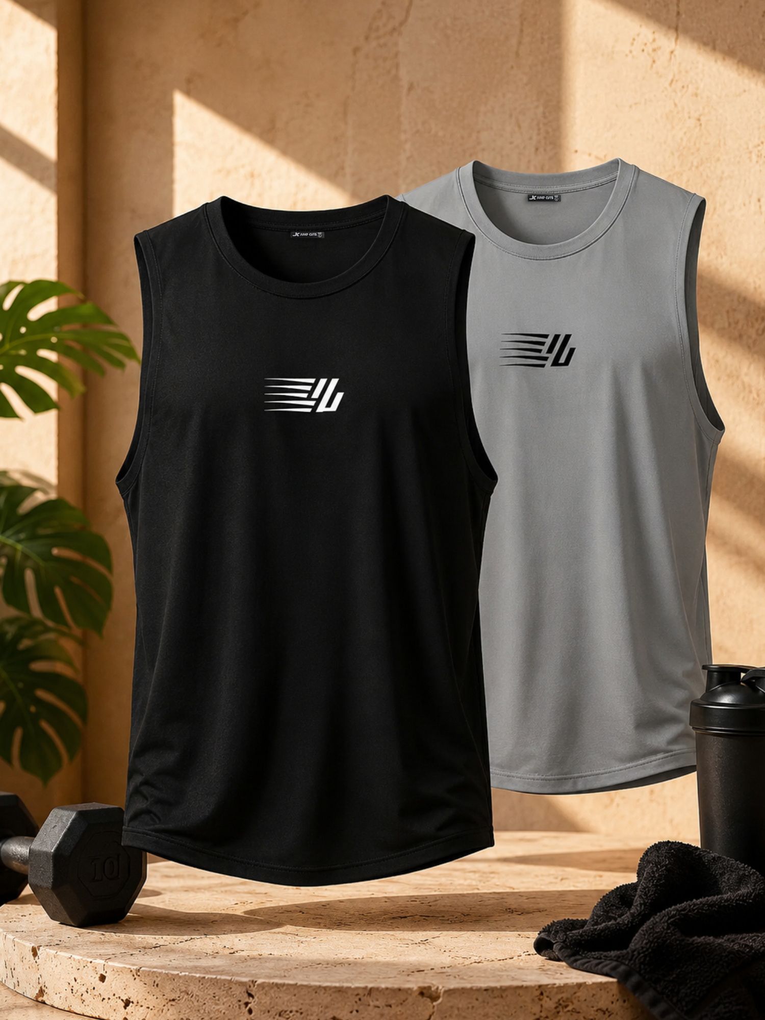 jump cuts Pack of 2 Mens Vest Men Vest-picture-32