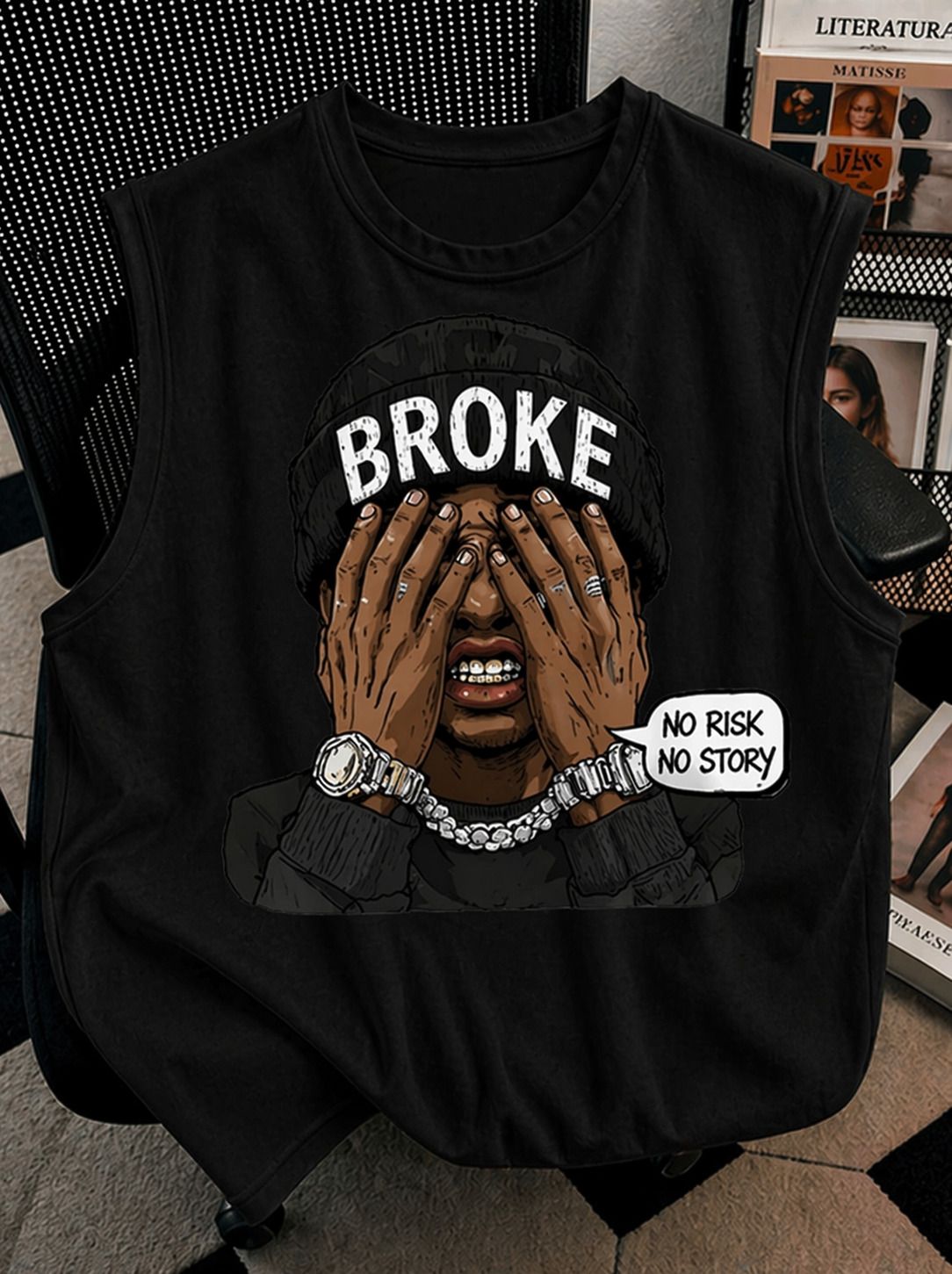 t-hustler Men Vest-picture-41