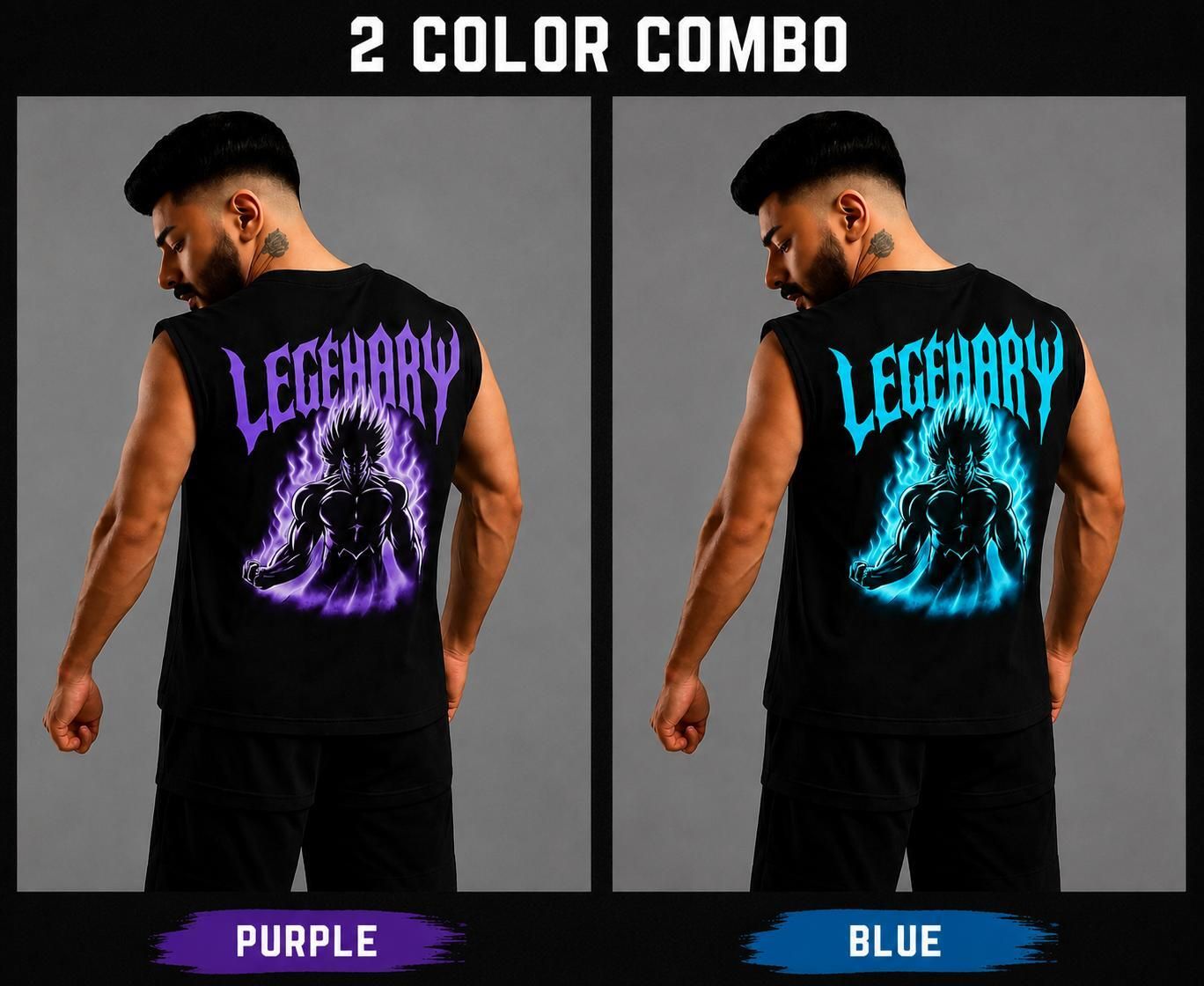 eragon fashion Pack of 2 Casual Printed Men Vest-picture-26