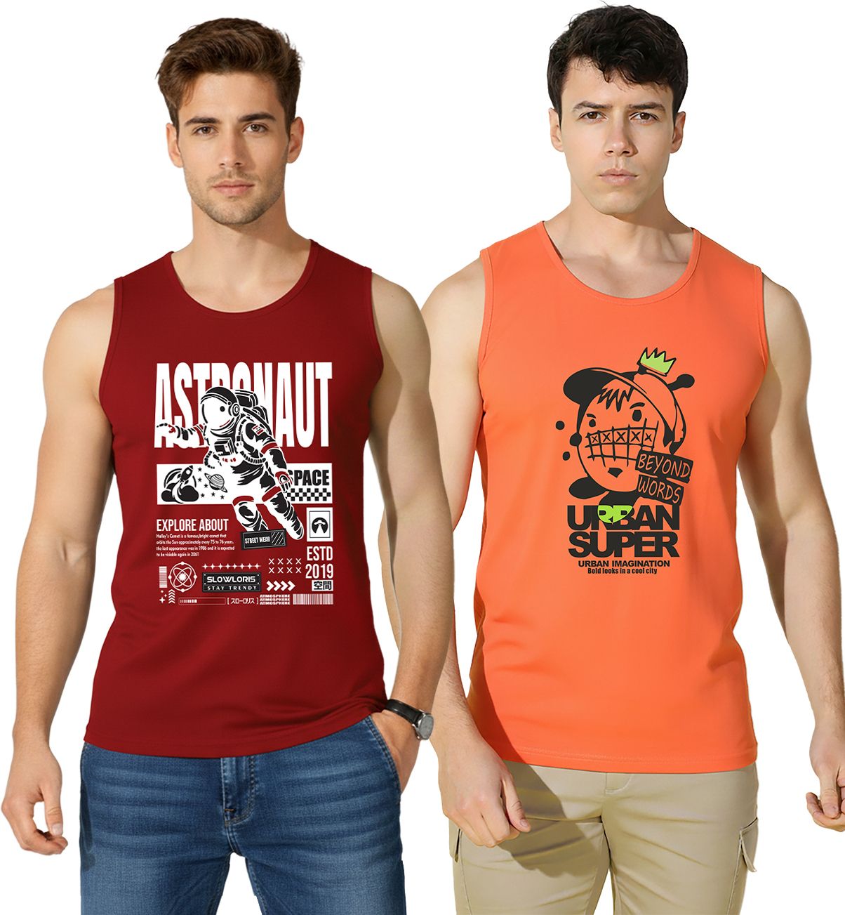 slowloris Pack of 2 Men Vest-picture-44
