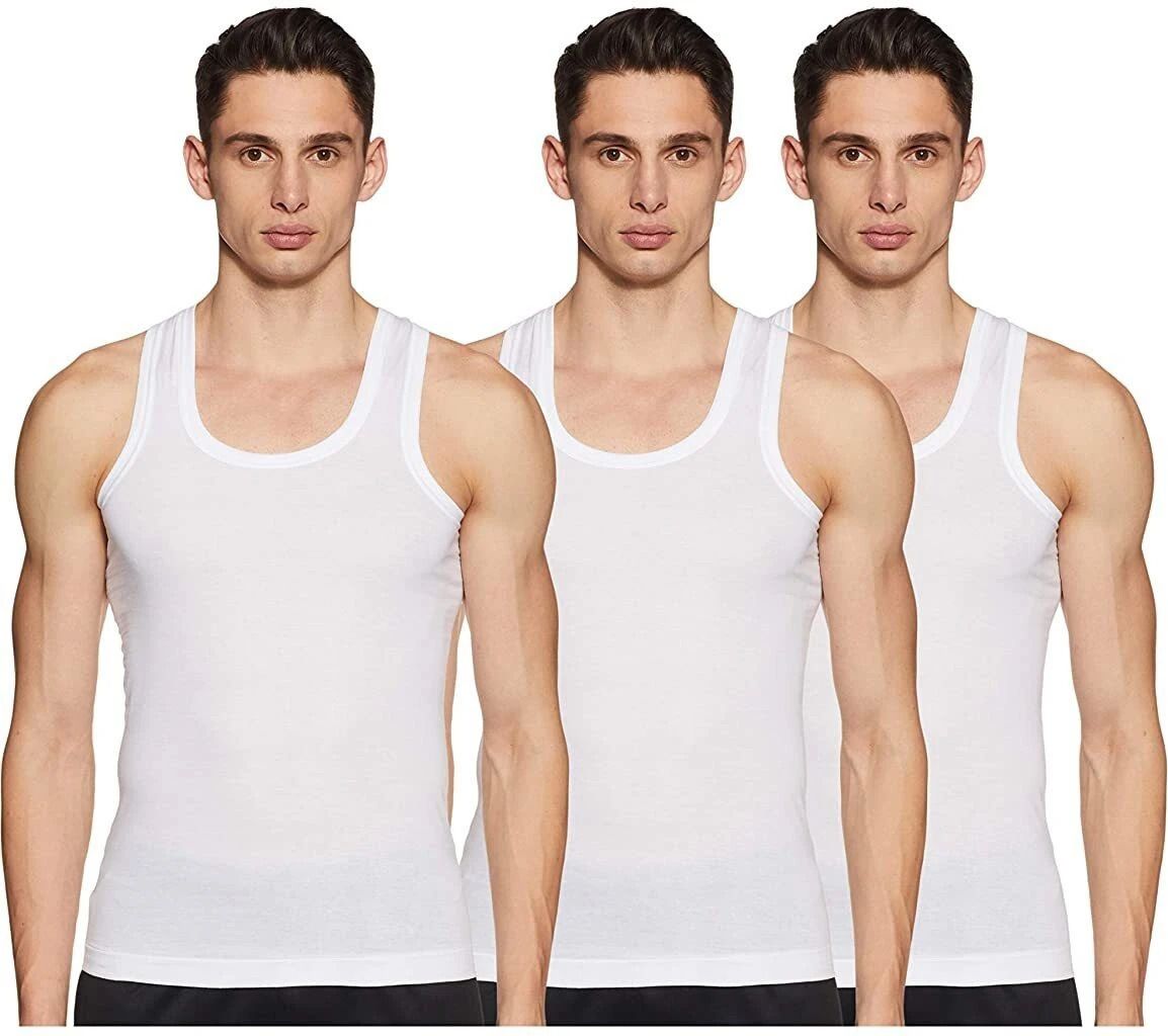 amul comfy Pack of 3 Men Vest-picture-26