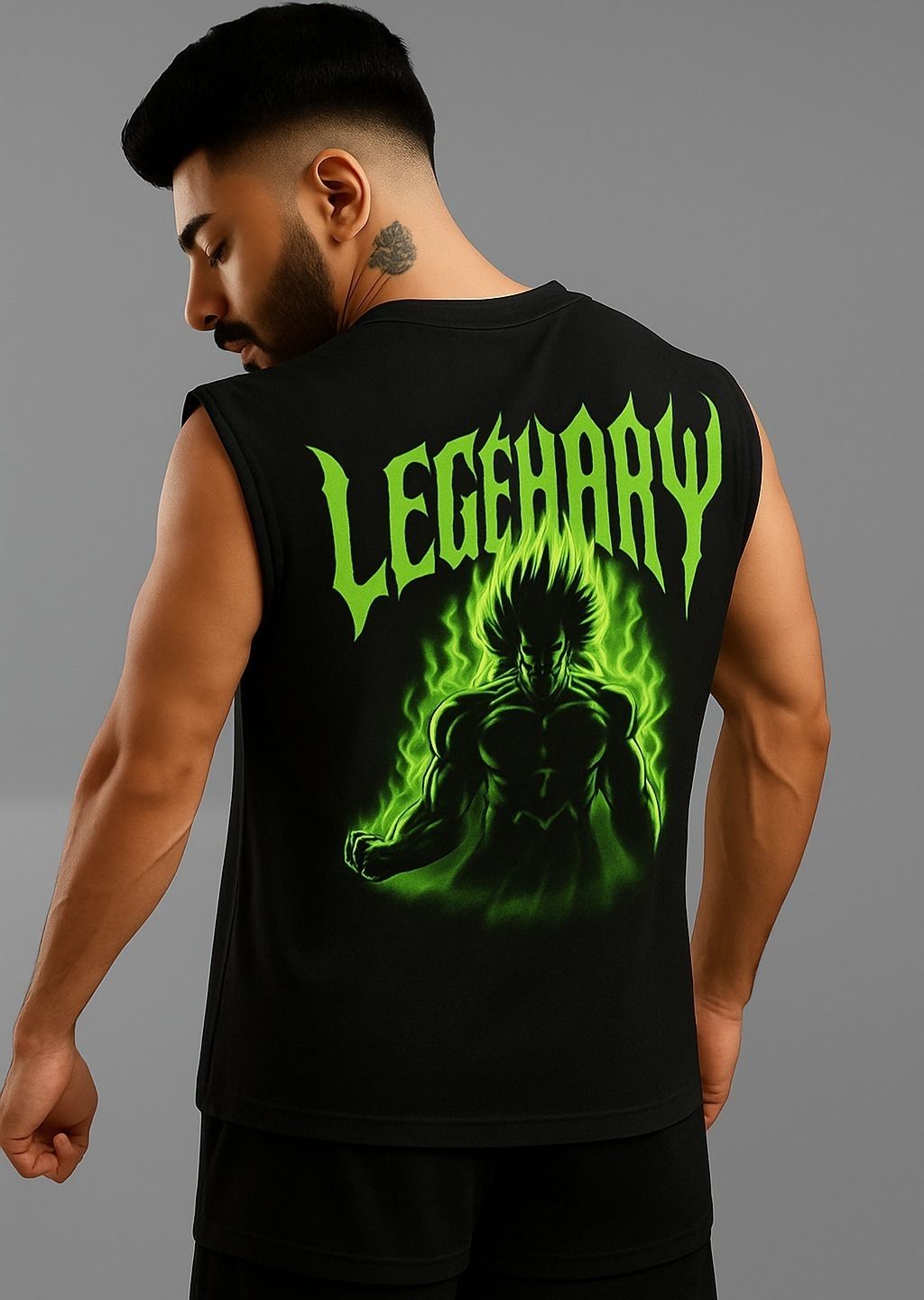 eragon fashion Gym Casual Printed Men Vest-picture-13