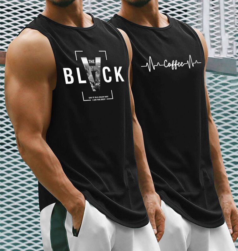 Pack of 2 Men Vests Men Vest-image-1