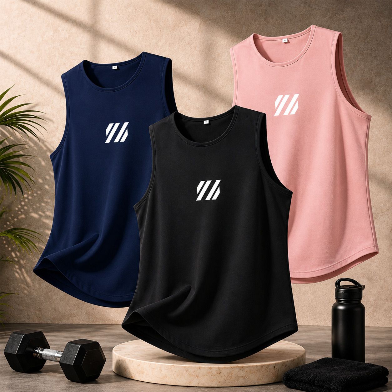 bhadawar creations Pack of 3 Muscle Fit Fitness Vest Men Vest-picture-26