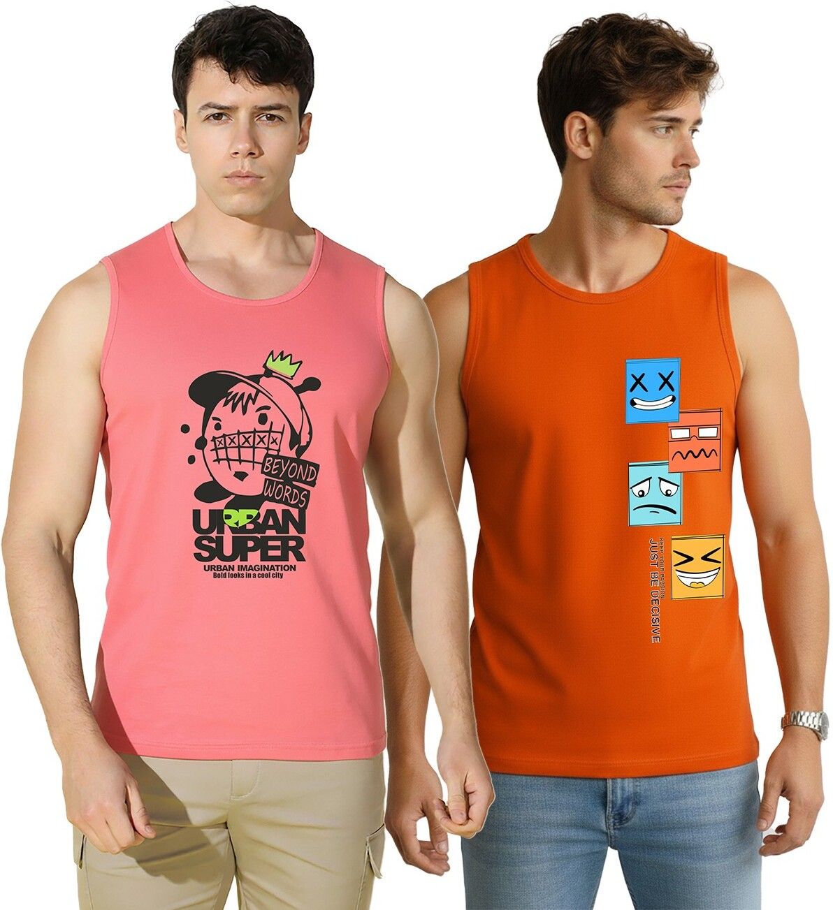 slowloris Pack of 2 Men Vest-picture-24