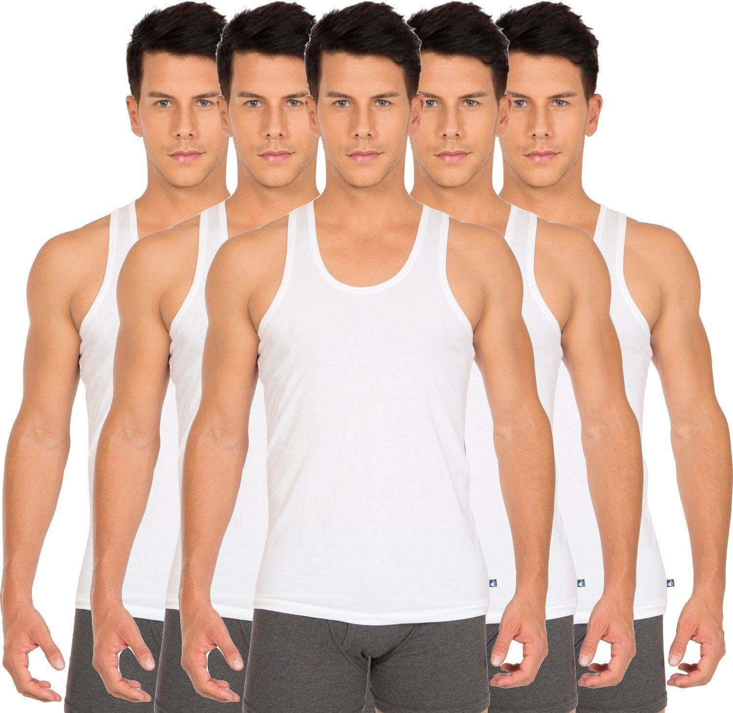 Pack of 5 Modern Classic Men Vest