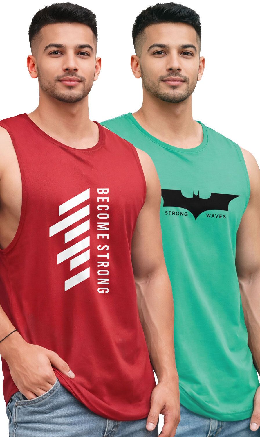 pasito Pack of 2 Men Vest-picture-36
