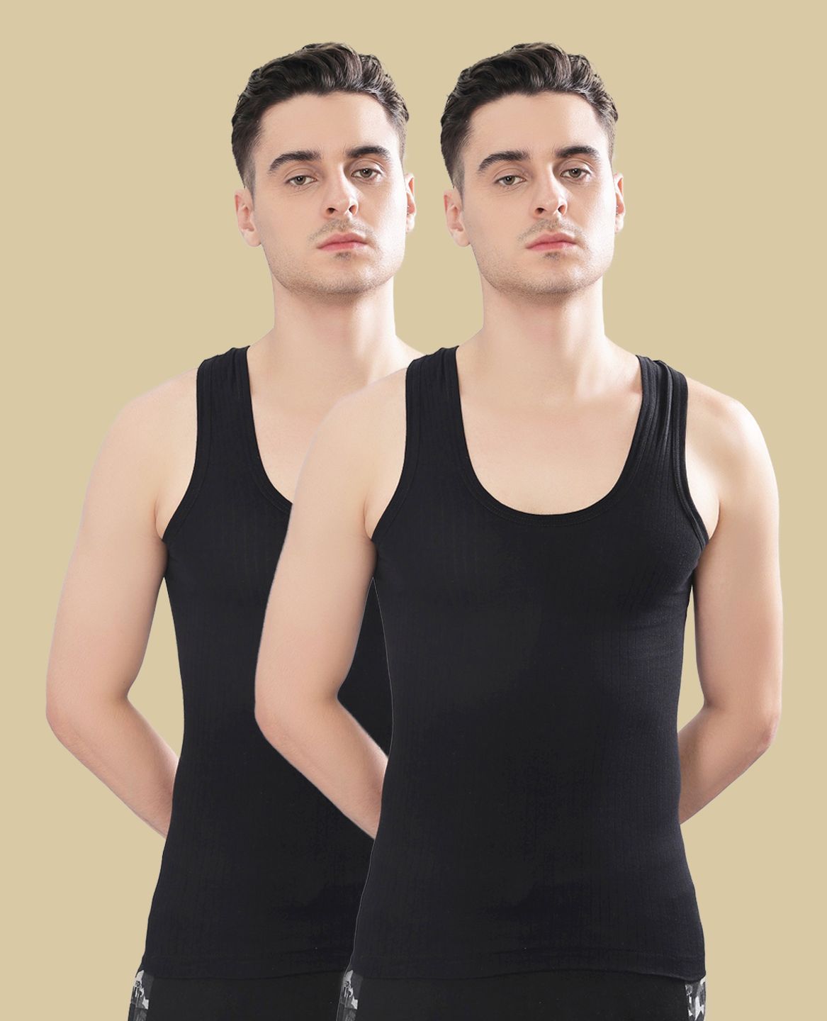 dollar bigboss Pack of 2 Hutch Cotton Men Vest-picture-27
