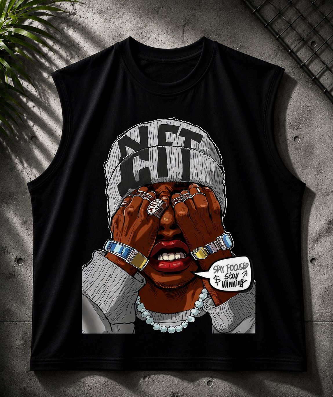 t-hustler Men Vest-picture-20