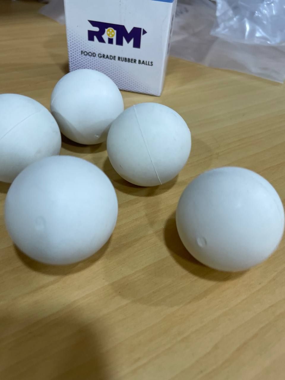 Rubber Ball Food Grade 60mm