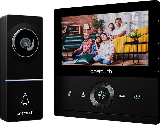 ONETOUCH OT-ADP-A2 Black Video Door Phone-image-37