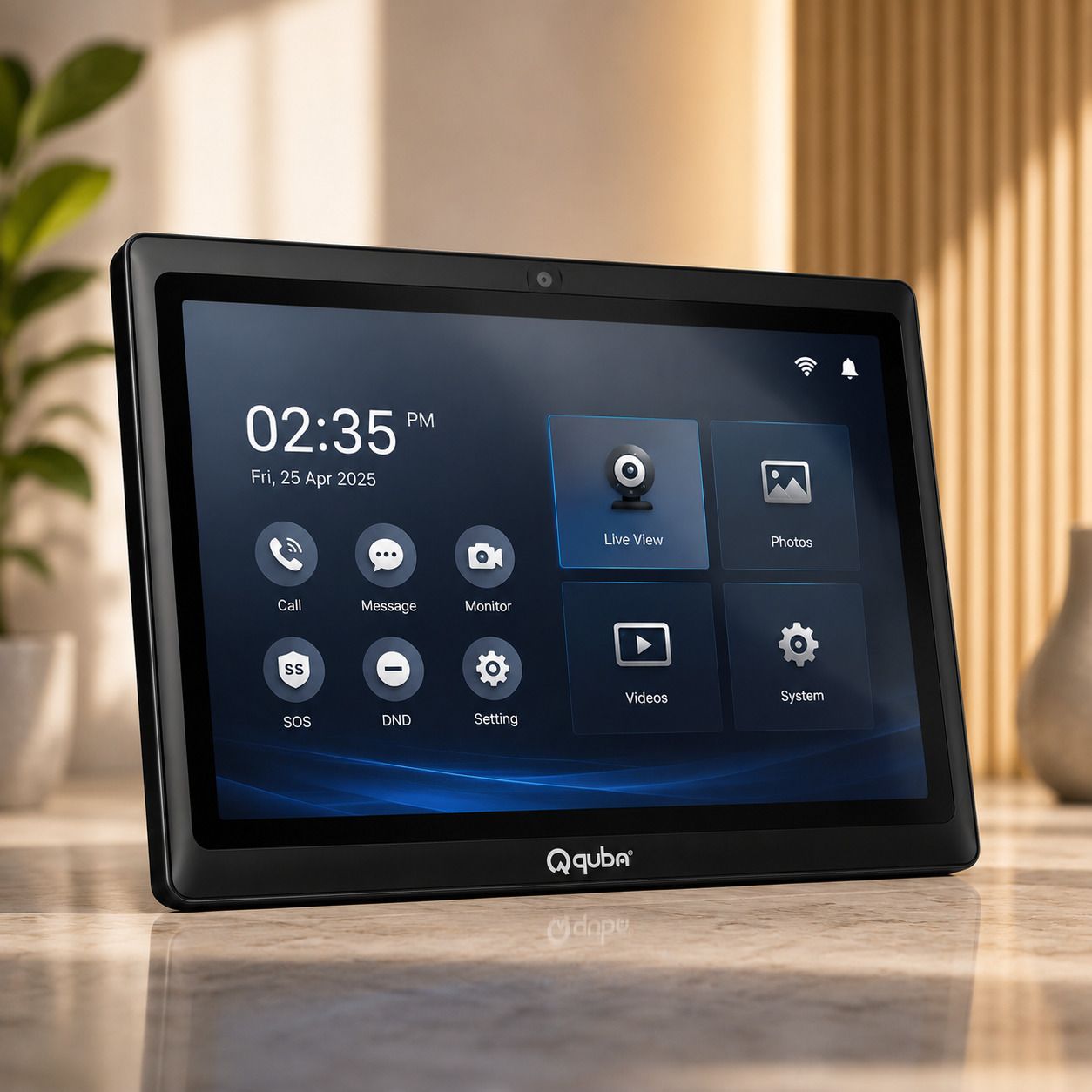 Quba Smart Video Door Phone 7-inch HD Touchscreen Monitor | WiFi | Two-Way Audio Video Door Phone-picture-16