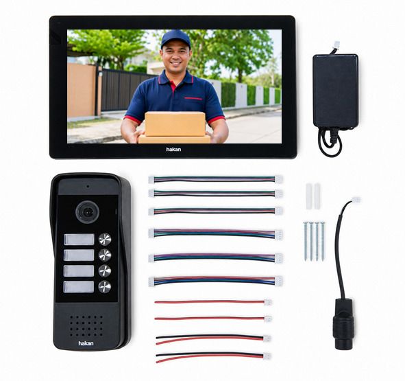 Haken Video Door Phone with 10.1 Inch Display | Tuya App |Remote Unlock & Night Vision Video Door Phone-picture-38