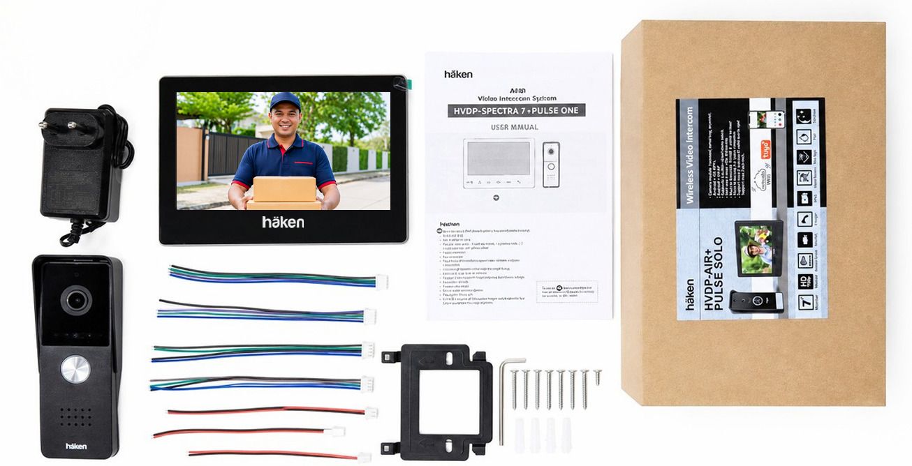 Haken Wireless Video Intercom with 7 Inch HD Display | Tuya App & Remote Unlock Video Door Phone-picture-22