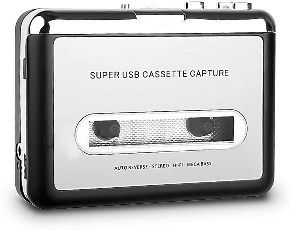 Tobo ezcap218 Portable Super USB Cassette Capture Cassette Tape to MP3 Converter Tape 0 inch CD Player