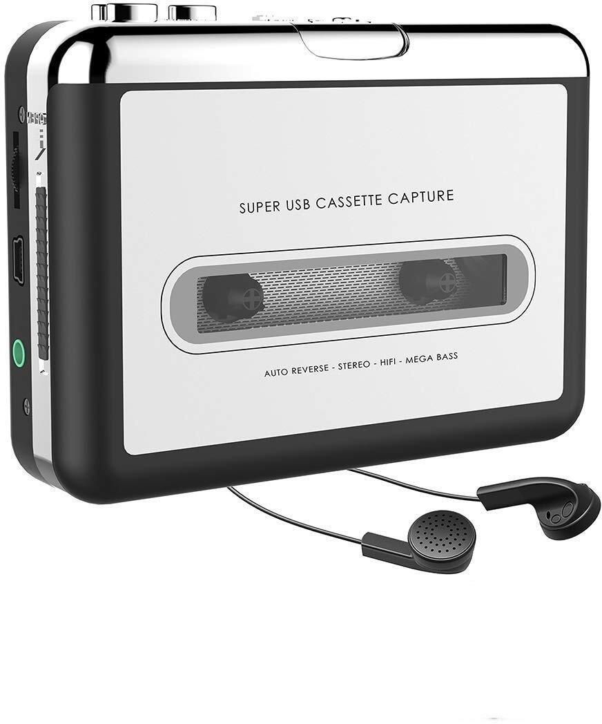ezcap USB Cassette-to-MP3 Converter Capture,Stereo Recording VOOCME Audio Super 218 inch Blu-ray Player-image-16