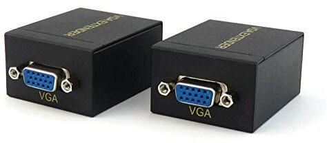 Tobo VGA Extender 60M Female LAN RJ45 Ethernet Female Adapter Amplifie TD-456H 32 inch Blu-ray Player