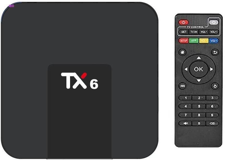 AUSHA Android TV Box 4K Ultra HD | Smart Streaming Media Player with WiFi 0 inch Blu-ray Player