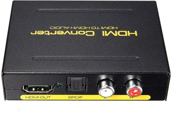 Tobo HDMI Audio Extractor Splitter, One HDMI Input to HDMI Output Optical SPDI 32 inch Blu-ray Player