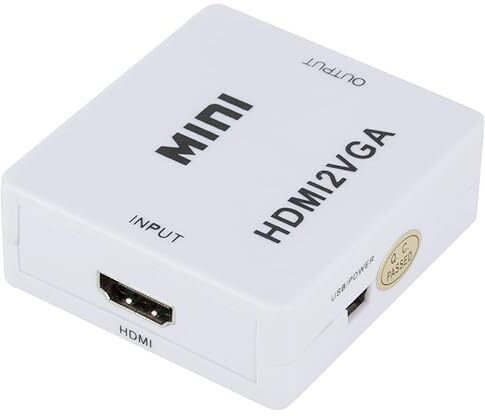 Etzin HDMI2VGA Converter 1080P Audio Video Signal Output EPL-660VC 1080 inch Blu-ray Player