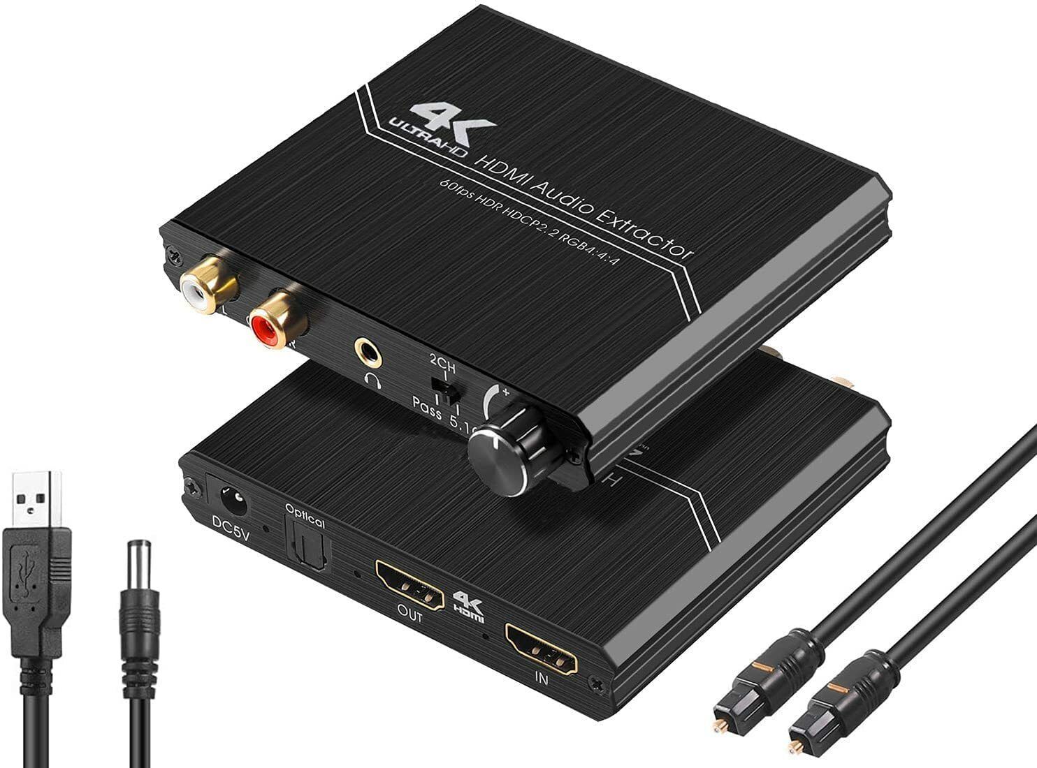 Etzin 4k HDMI Audio Extractor 2.0b Audio Converter(EPL-946H) 15 inch Blu-ray Player