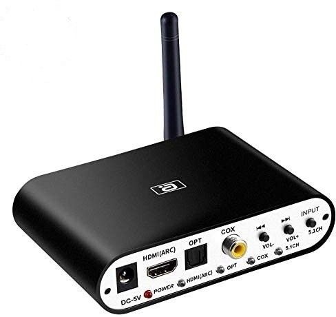 Tobo DA615H 5.1CH Audio Decoder 5.0 Ricevitore DAC Audio ottico coassiale U ARC 1080 inch Blu-ray Player-image-24