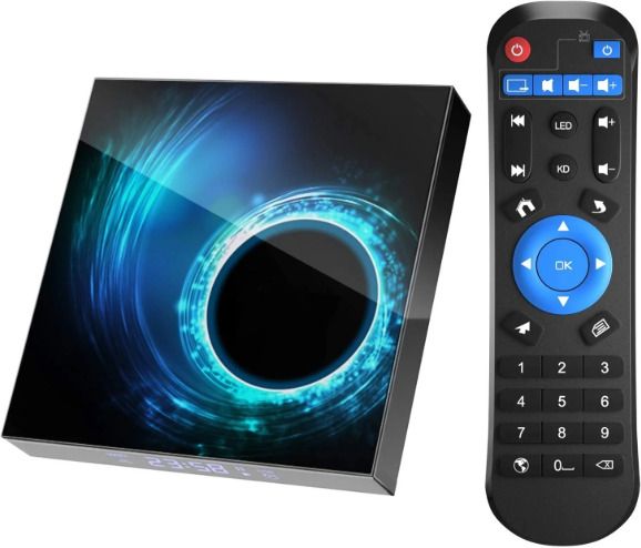 V88R Android TV Box 4GB RAM 32GB 4K UHD Dual WiFi Smart Box 0 inch Blu-ray Player-image-21