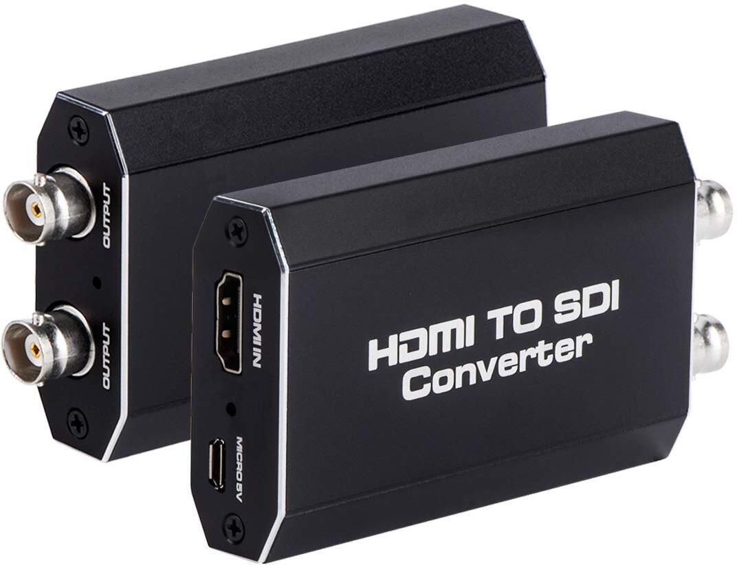 Etzin HDMI to SDI Adapter, Two SDI Output Audio Embedder Support HDMI 1.3, 3G/ HD-SDI 1080 inch Blu-ray Player