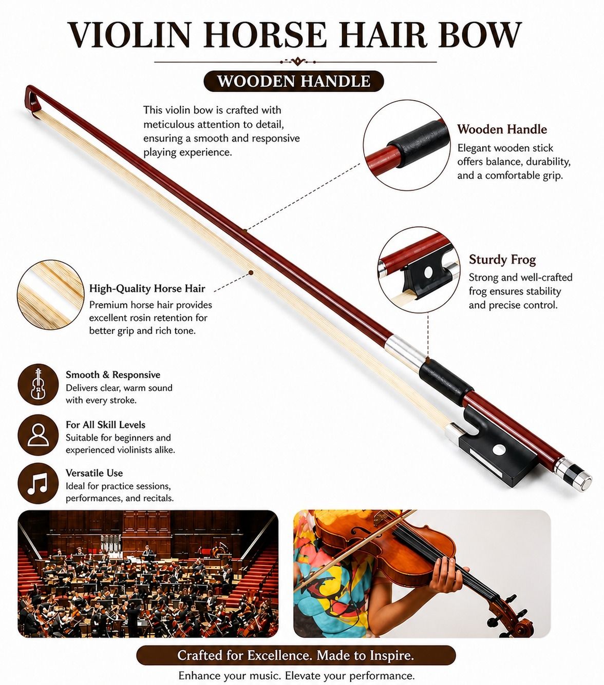 beatbox 4/4 Violin Bow-picture-18