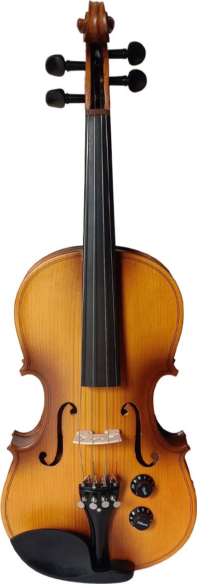 Musical Works Premium Quality 4/4 Violin Set - Handcrafted for Exceptional Sound 4/4 Semi- Acoustic Violin-picture-18