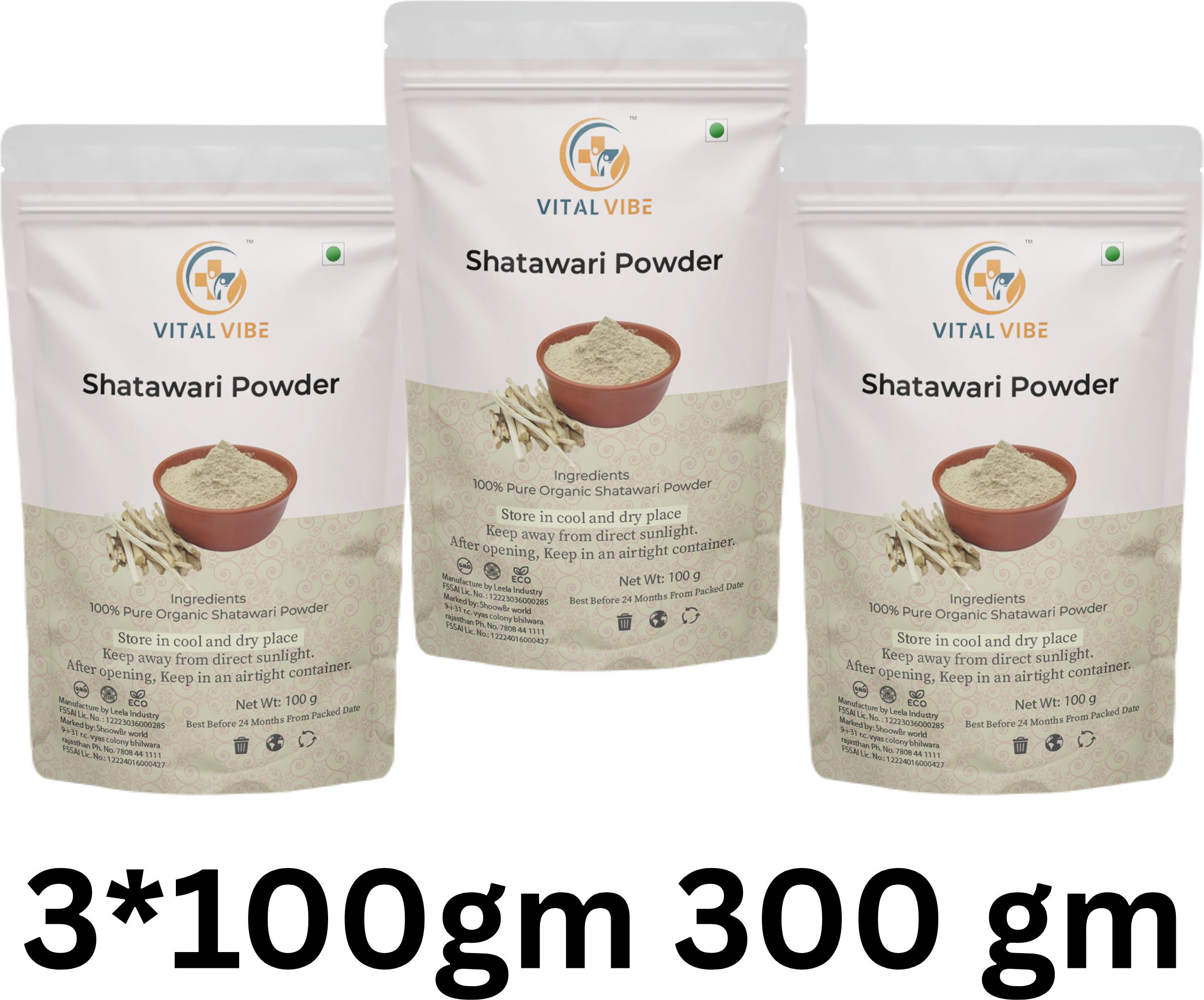 vital vibe Shatavari Powder for Women Health & Hormonal Support, Pure & Natural-picture-15