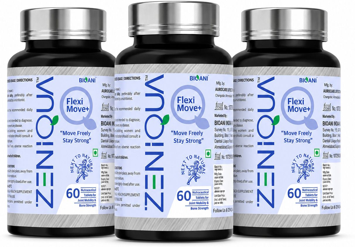FlexiMove+ Joint Support Multivitamin | Bone Strength Support-image-31