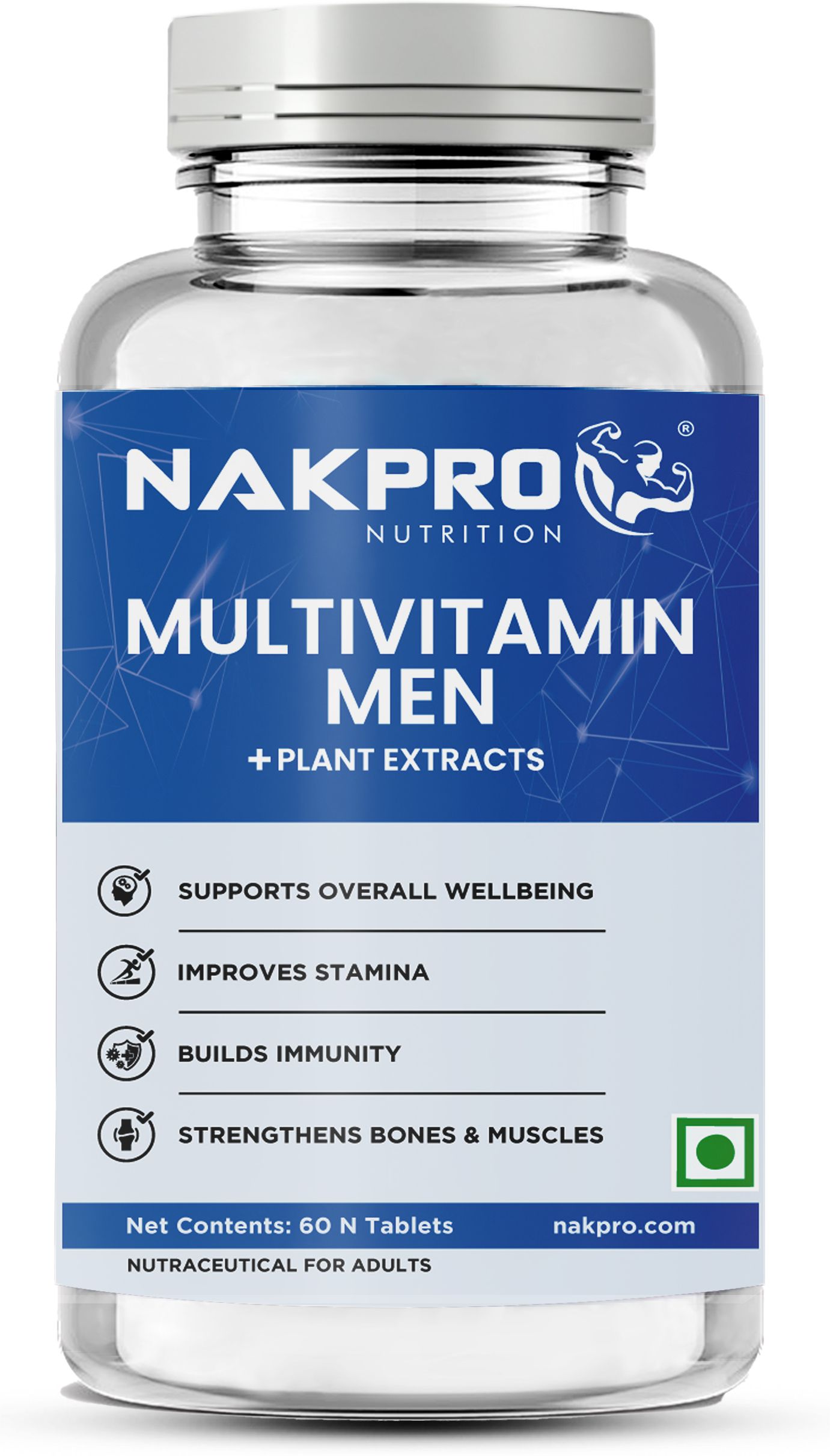Multivitamin Tablet for Men with Calcium, Zinc, Magnesium for Stamina & Immunity-image-4