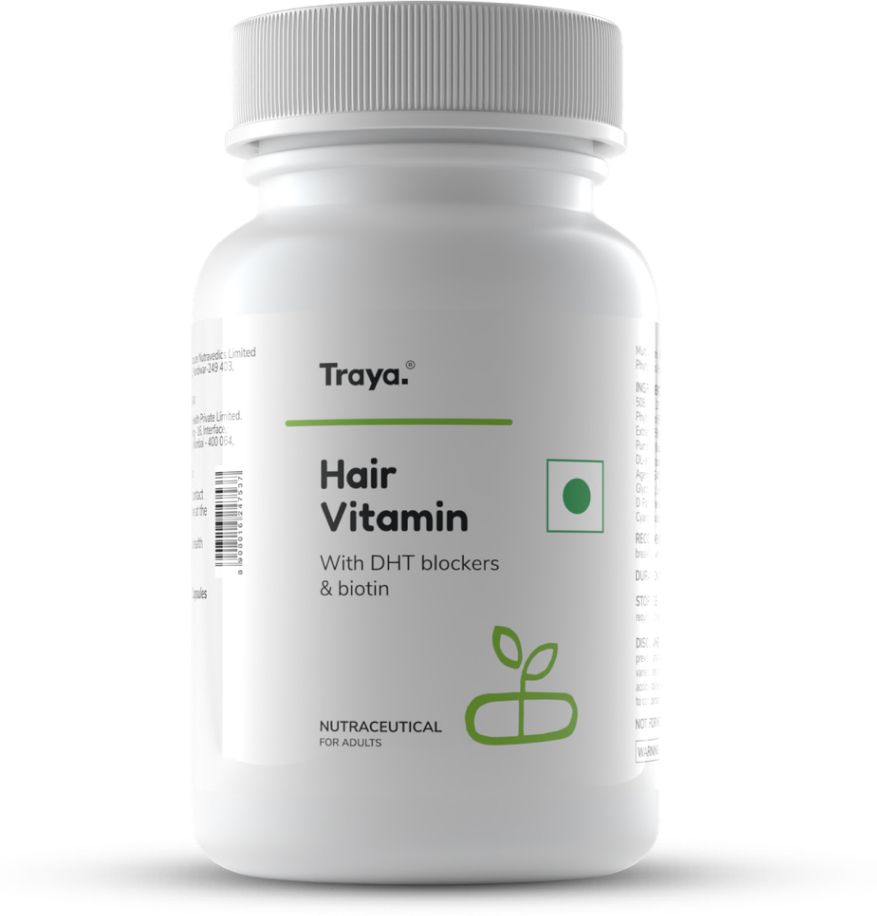 Hair Vitamins with Biotin, Omega 3, Vitamin A, C, D, E, B9, B12 for Hair Growth